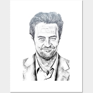 Matthew Perry /// Retro Design Posters and Art